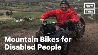 Adaptive Mountain Bike Helps People with Disabilities Get Outdoors  NowThis [upl. by Garrity]