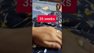 My 3rd trimester pregnancy time ❤️❤️ love pregnancy trirdtrimesterpregnancy reels shorts [upl. by Blaine]