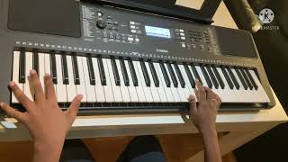 June pona July katre unnale unnale movieHarris Jeyaraj keyboard cover Tamil song [upl. by Pasho]