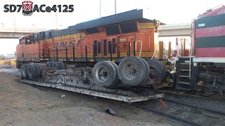 Momento Exacto de Accidente🚫 Primera vez que Llega esta BNSF 4214 y se lleva Trailer en Multimodal🚂 [upl. by Bernstein75]