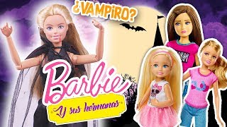 BARBIE se convierte en VAMPIRO 🧛‍♀️ y sus Hermanas la DESCUBREN  Juguetes Fantásticos [upl. by Akelahs543]