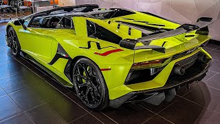 2023 Lamborghini Aventador SVJ Roadster Is 1000000 PIECE OF ART Walkaround Review in 4K [upl. by Wallach]