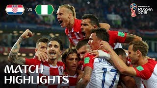 Croatia v Nigeria  2018 FIFA World Cup  Match Highlights [upl. by Enalda]