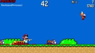 Super Mario Online Games Super Mario Rampage Game [upl. by Garvy]