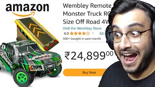 I BOUGHT RC CAR FOR MY RACE TRACK FROM AMAZON [upl. by Aryc668]