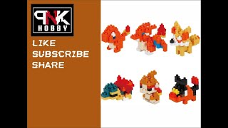 NANOBLOCK Bundle Pokémon MININANO Series pokemon [upl. by Milde]