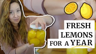 This Is How I Keep Lemons For An Entire Year [upl. by Corby]