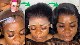 1 Million Views How To Install A Frontal Wig For BEGINNERS From start to finish [upl. by Elnore]