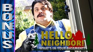 HELLO NEIGHBOR Behind the Scenes of quotWhats In Your Basementquot [upl. by Eilsel]