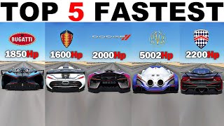 Assetto Corsa  Koenigsegg Jesko Bugatti Bolide Dodge Srt Tomahawk SSC Tuatara Devel Sixteen [upl. by Llerdna105]