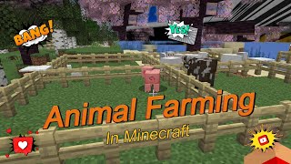 Lets Play ep 11  Building a Animal Farm [upl. by Notsirt947]