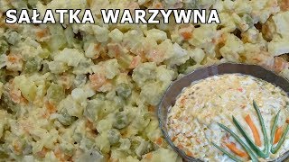 Polska sałatka warzywna [upl. by Ignatzia]