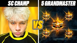 CHAMPION VS 5 GRANDMASTER PLAYERS [upl. by Oag]