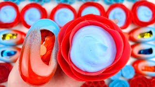 ASMR Soap Extravaganza Crushing Cutting and Crafting with Foam Glitter and Starch [upl. by Aiepoissac]