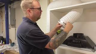 Faber Cooker Hoods  How to install the Faber Inca Smart [upl. by Elocan]