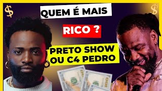 Quem é mais RICO C4 PEDRO OU PRETO SHOW Biografia Mansões Carros Empresas [upl. by Akemahs]