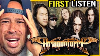 Rapper FIRST time REACTION to DragonForce  Through the Fire and Flames  WHAT THE [upl. by Landon300]