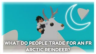 NEW ⭐️ 16 offers for the FR Arctic Reindeer in Adopt Me [upl. by Eixid]