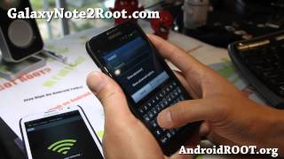 How to Wifi Tether on Rooted Verizon Galaxy Note 2 [upl. by Lepine723]