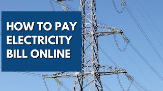 How To Pay Electricity Bill Onlineఆన్‌లైన్‌లో విద్యుత్ బిల్లును ఎలా చెల్లించాలి [upl. by Nuajed]