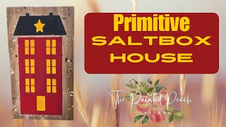 Primitive SaltBox House [upl. by Lebana]