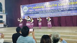 GBC GALO BAPTIST CONVENTION Group dance competition ABCC 7th Youth Conference [upl. by Otsuaf]