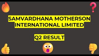 Motherson Sumi Q2 Results 2425  Motherson Results Today  Smavardhana Motherson Share latest news [upl. by Isak269]