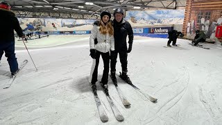 Skiing at the Snowdome Jan 2024 Rooksy [upl. by Aiki719]