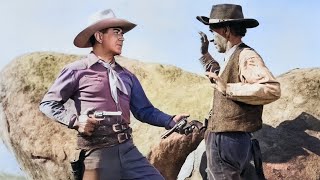 THE CROOCKED TRAIL  Full Free Classic Western Movie  Johnny Mack Brown  English [upl. by Gerianna]