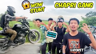 Chapri Gang Leader Roket Omg Stunt 😂 Roketvlogs22 inglishmaker [upl. by Eiramrebma]