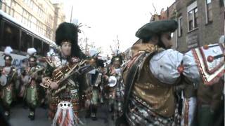 Fralinger String Band playing quotBefore The Parade Passes Byquot on New Years Day 2012 on 2nd Street [upl. by Ecyned14]