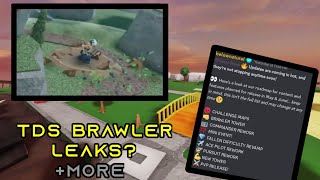 Tds Brawler Leaks More Roblox tds [upl. by Anihtyc]