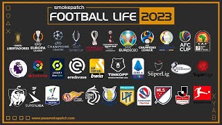 PES 2021  SMOKE PATCH FOOTBALL LIFE 2023 V 10 YAMA ÇIKTI [upl. by Kcitrap]