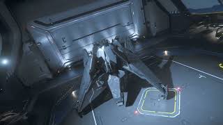 Star Citizen Alpha 3211  Gatac Syulen Take off from NB Aeroview Hangar Hard Mode vs Easy Mode [upl. by Ledeen]