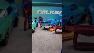 Falken Garage in Joyful Junction City diecastracing [upl. by Blackington]