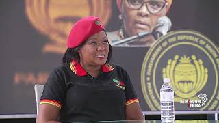 MapisaNqakula bites dust  EFF [upl. by Andrej]