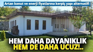 Artan Konut ve Enerji Fiyatlarına Kerpiç Yapı Alternatifi [upl. by Jack]