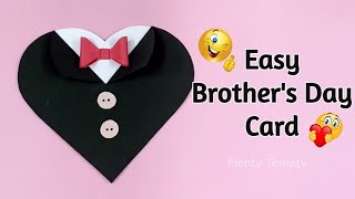 easy brothers day CARD akash mekingcardmeking [upl. by Elvira]