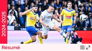 Résumé KVC Westerlo  Club Brugge  20242025 [upl. by Talley]