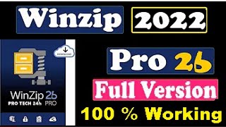 WinZip Free Pro Version 26 Working 100  winzip mac  winzip driver updater  winzip  winzip [upl. by Margeaux]