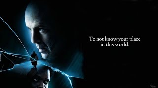 Unbreakable Movie Soundtrack With Quotes  Mr Glass [upl. by Nanyk]