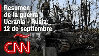 Resumen en video de la guerra Ucrania  Rusia 12 de septiembre [upl. by Yhprum]