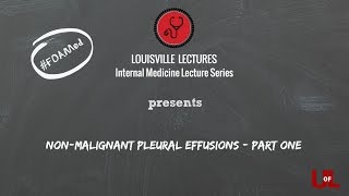 Nonmalignant Pleural Effusions with Dr Gauhar [upl. by Acemaj597]