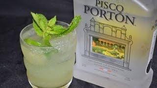 Como hacer un pisco mojito [upl. by Nnyleak331]