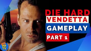 Die Hard Vendetta  Level 1 The Townsend Museum  Pure Play TV Gamecube PS2 OG Xbox [upl. by Ainel]