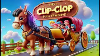 Clip Clop Clip Clop 🐴🎶  Fun Horse Riding Song for Kids  Nursery Rhymes amp Songs [upl. by Yuu]