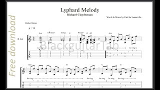 Guitar Classic Lyphard Melody Richard Clayderman [upl. by Smith398]