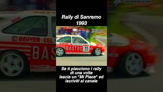 Rally di Sanremo 1993 Short 11 [upl. by Mccallum]