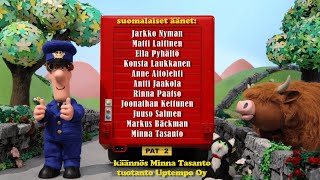 Postman Pat Special Delivery Service  Credits Finnish Series 2 [upl. by Lidda]