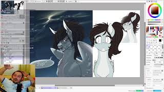 Casual Art Stream  Working on a big Charming project [upl. by Dyal]